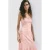 Mango gebloemde midi jurk – oudroze