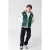 Shoeby baseball jack met tekst – groen/wit