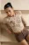 TRENDYOLMİLLA Dames Ecru Bloemen Lang Regular fit Blouses