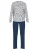 Mey Pyjama ‘Soft Leo’  donkerblauw