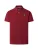 Hackett London Shirt ‘ HERITAGE BADGE POLO ‘  donkerrood