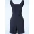 June playsuit in marineblauw