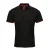 Premier Heren Coolchecker Contrast Pique Poloshirt (Zwart/Rood)