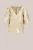 WE Fashion – Dames top met glittergaren – Regular fit – Goud –