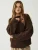 Noella Trui ‘ N-Monika Knit ‘  chocoladebruin