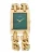 GUESS Analoog horloge ‘Mod Heavy Metal’  goud / smaragd