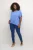 Blouse met korte mouwen KCami Blouse met korte mouwen Loose fit