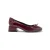 Leren dames pumps met blokhak Pédiconfort