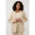 EsQualo Blazer Jacquard Square Sand