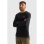 PME Legend regular fit longsleeve met wafelstructuur – donkerblauw