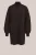 WE Fashion – Dames fijngebreide jurk – Regular fit – Donkerbruin –