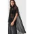 AllSaints Sez Emb Tulle Cape Black