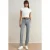 Hoge Taille Rechte Pijpen Broek