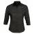 SOLS Dames/dames Effect 3/4 mouw passend werkoverhemd (Zwart)