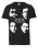 LOGOSHIRT Shirt ‘Hangover – Some Guys’  zwart / wit