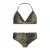 Vingino triangle bikini met panterprint bruin
