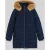 Tommy Hilfiger Gewatteerde mantel met capuchon van teddybont model ‘TYRA’