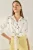 Geborduurd Poplin Shirt met Knopsluiting
