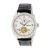 Heritor automatisch Helmsley semi-skelet lederen band horloge