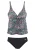 VENICE BEACH Tankini  turquoise / rood / zwart