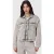 AllSaints Chlo Stud Jacket Washed Grey