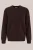 Van Gils – Heren regular fit gebreide trui van wolmix – Regular fit – Donkerbruin –
