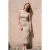 Mouwloze Bodycon Midi Jurk