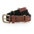 Asquith & Fox Heren Fauxleer en Canvasgordel (Zwart)