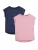 love & roses Shirt  navy / lichtroze