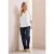 Cecil Dames Blouse in effen kleur in Wit