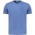 Coveri Moving Blauwe Katoenen Heren T-Shirt