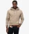 Hoodie met Losse Pasvorm en Klein Logo Beige
