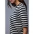 Street One Dames Gestreept shirt in Blauw