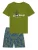 SCHIESSER Nachtkledij ‘ Teens Nightwear ‘  blauw / kaki / grasgroen