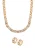 faina Sieraden set  goud / transparant