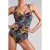 Marlies Dekkers Acapulco Petunia Purple Plunge Balcony Bathing Suit