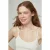 Geribbelde Katoenmengsel Cami Top