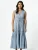 Coster Copenhagen Jurk ‘Maxi’  lichtblauw
