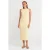 Mouwloze Midi Bodycon Jurk met Split