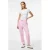 PIECES high waist regular fit sweatpants – roze