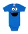 LOGOSHIRT Rompertje/body ‘Krümelmonster’  blauw