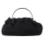 Chanel Tweed gebreide handtas met handvat in zwart katoen