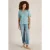 White Stuff Annie Ss Jersey Shirt Blue Print