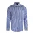 Aquascutum Heren Gestreept Overhemd Met Lange Mouwen (Donkerblauw)