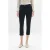 Caroll slim regular waist cropped broek zwart