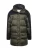 BLEND Winterjas  donkergroen / zwart