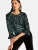 love & roses Blouse  donkergroen
