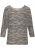 LASCANA Shirt  crème / donkergrijs