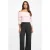 Morgan off shoulder gebreide trui – lichtroze