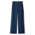 POM Amsterdam wide leg broek – donkerblauw